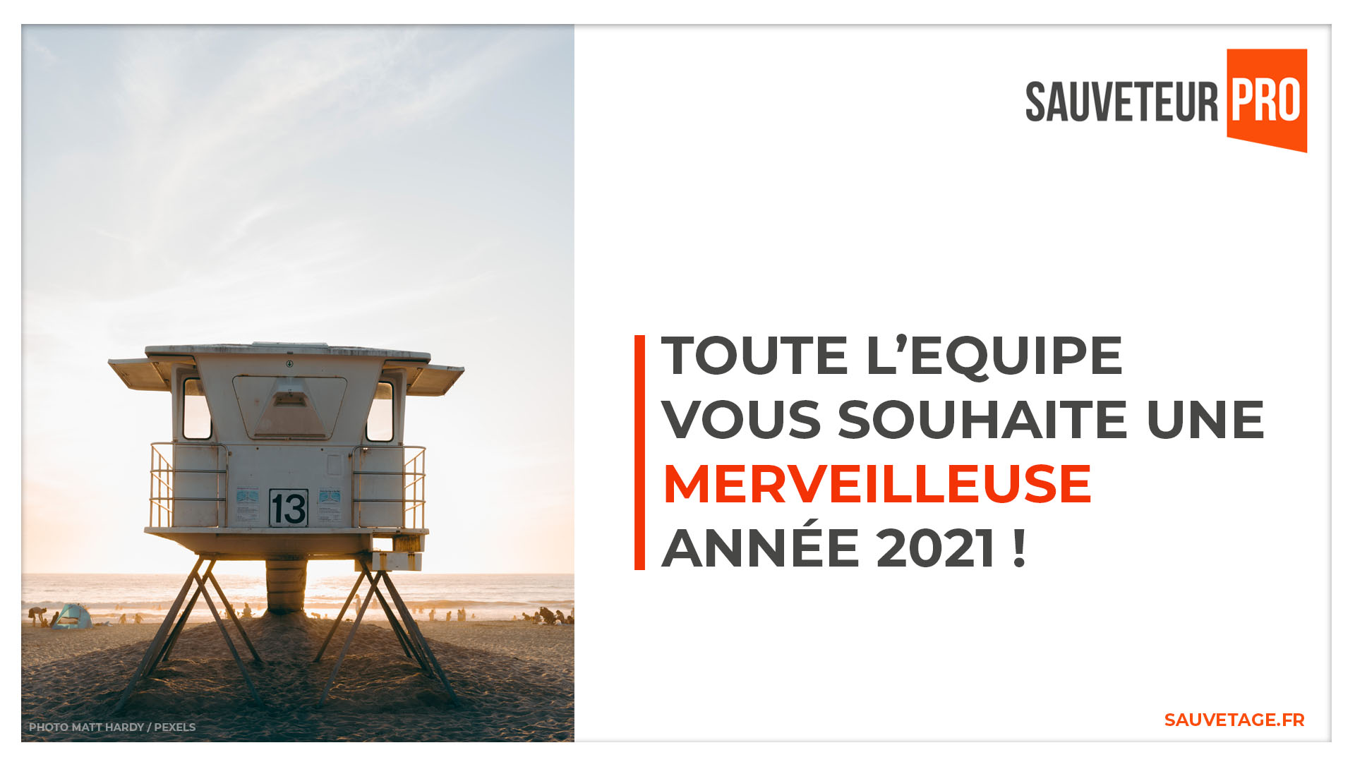 Belle année 2021 avec Sauveteur Pro